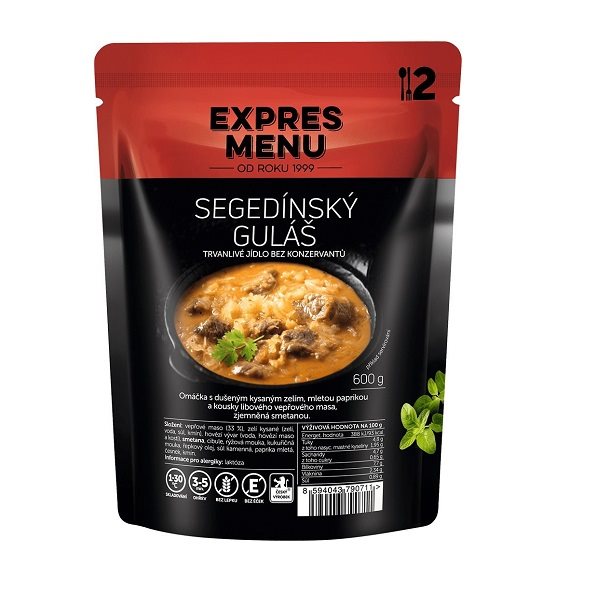 MRE Express Menu Segedín goulash MRE Express Menu Segedín goulash