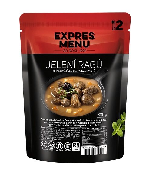 MRE Express Menu Venison ragout 