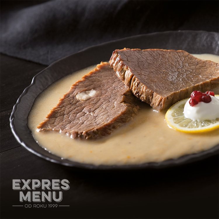 MRE Express Menu Sandwiches on cream