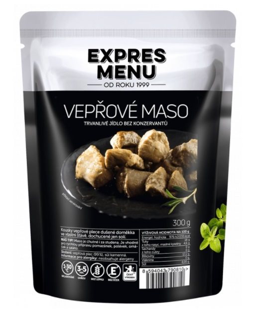 MRE Express Menu Pork