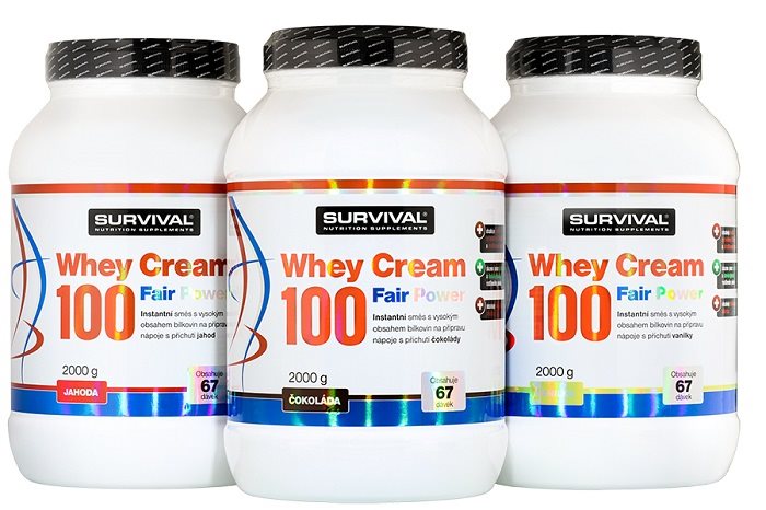 Survival Whey Cream 100 Fair Power