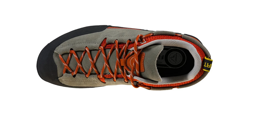 La Sportiva Boulder X - Clay / Saffron