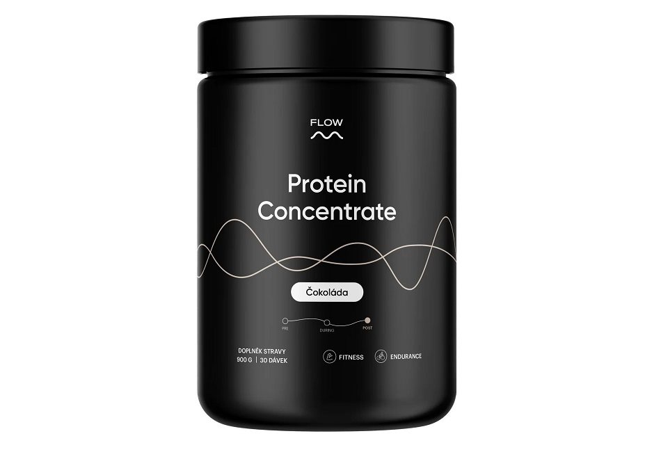 Flow WPC 900g, chocolate Flow WPC 900g, chocolate