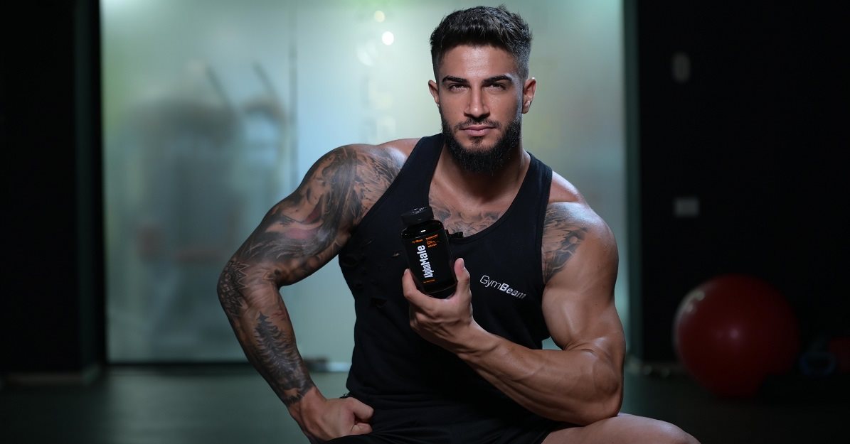 Anabolizér GymBeam AlphaMale TestoBooster