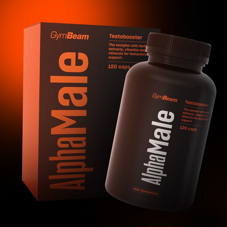 Anabolizér GymBeam AlphaMale TestoBooster