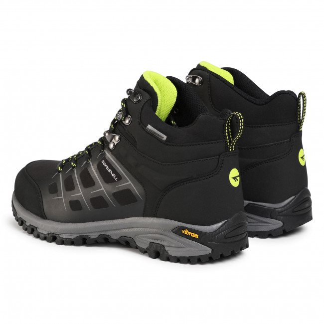 Hi-Tec Masami mid WP Black/Lime 