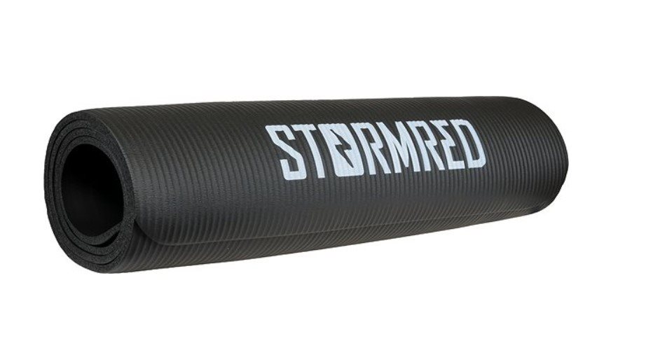Podložka na cvičenie StormRed Exercise mat black 10mm