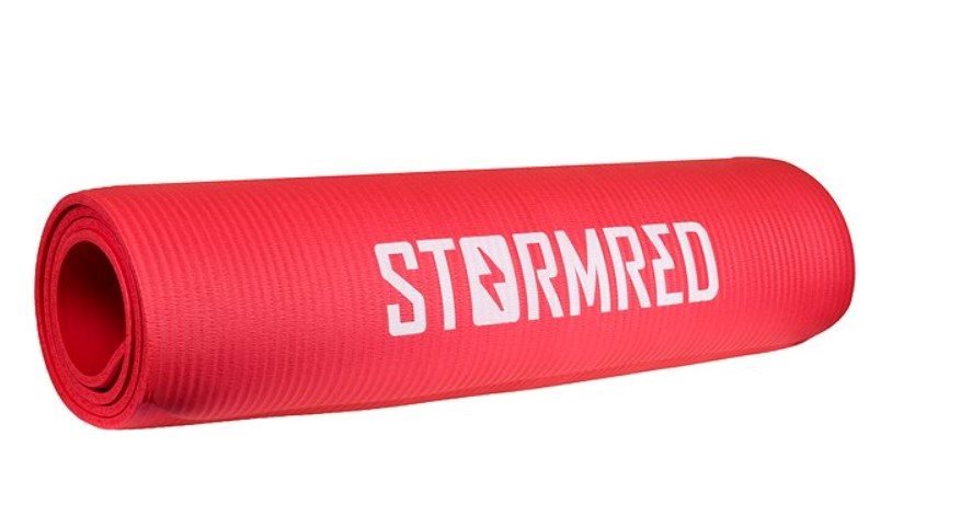 Podložka na cvičenie StormRed Exercise mat red 8mm