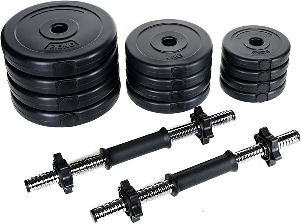 StormRed Cement Dumbbell Set 16 kg