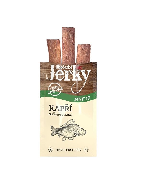 Jihočeské Jerky kapří natur