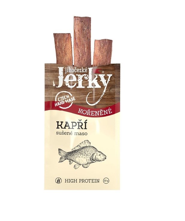 Jihočeské Jerky kapří kořeněné