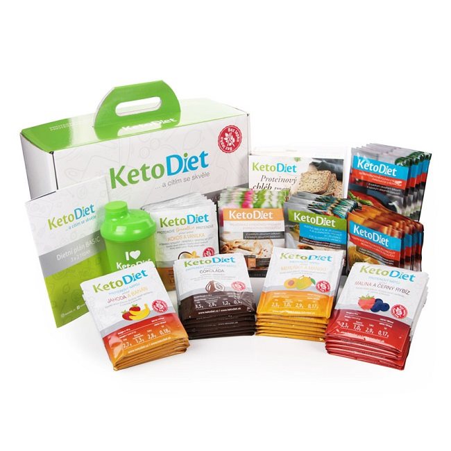 KetoDiet balíček Basic 1. krok (70 porcí) 