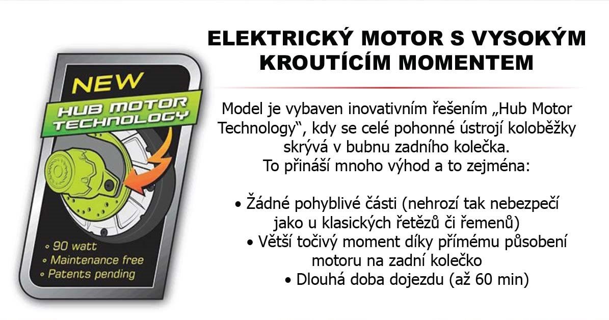 Elektrický motor s vysokým kroutícím momentem