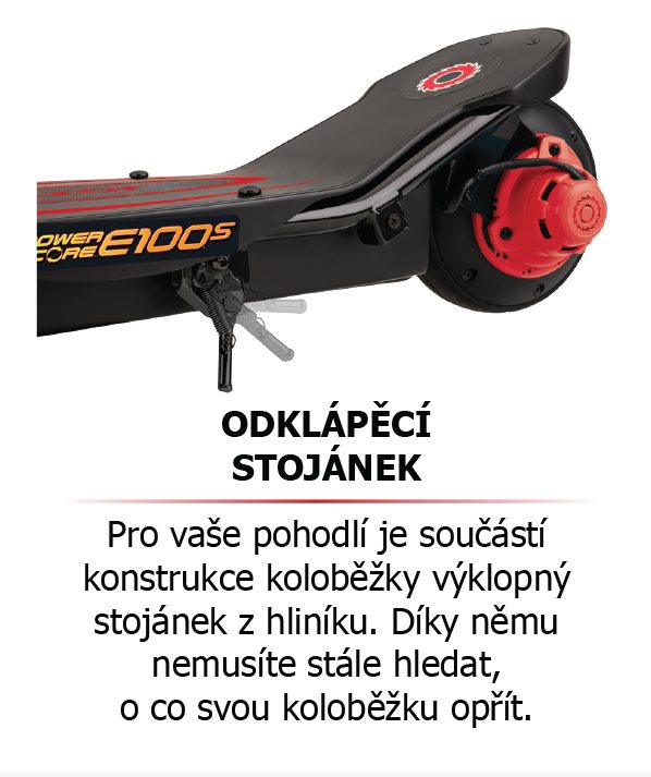 Odklápěcí stojánek 