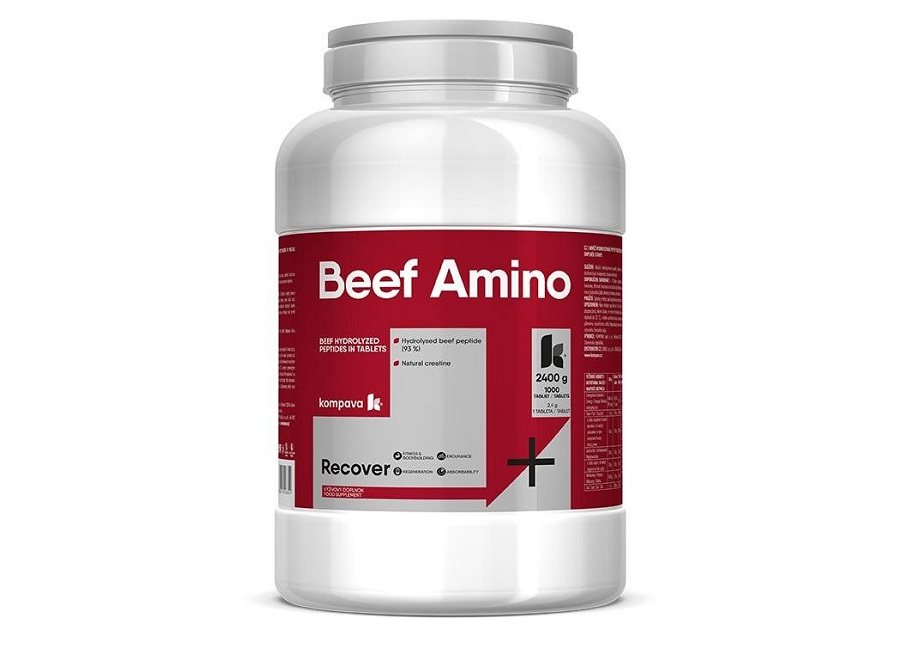 Proteín Kompava Beef Amino tablets 1000 cps