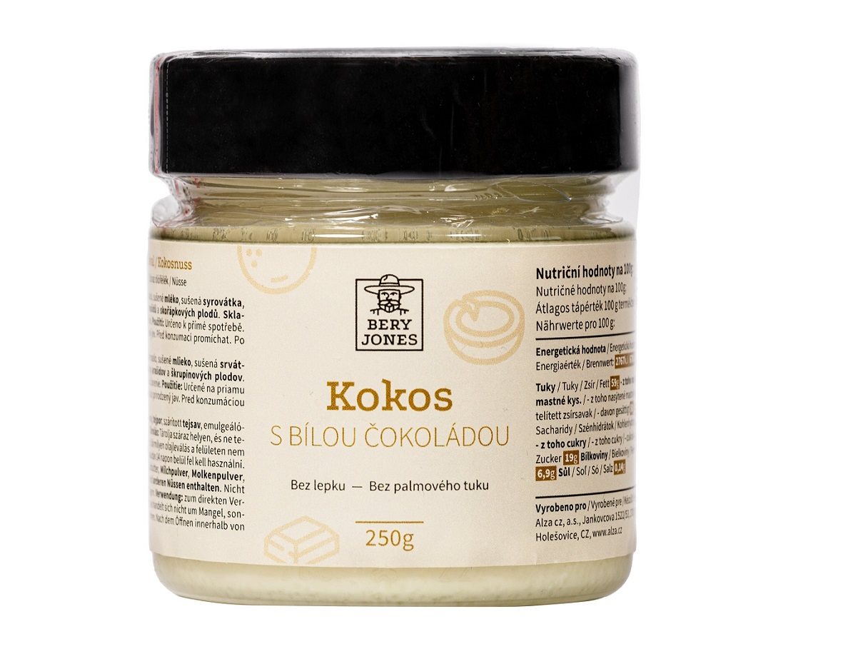 Bery Jones Coconut cream with white chocolate