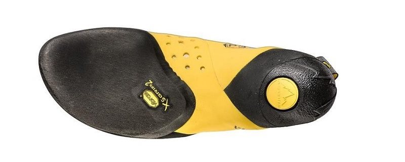 La Sportiva - Solution - Climbing shoes - White / Yellow | 34 (EU)