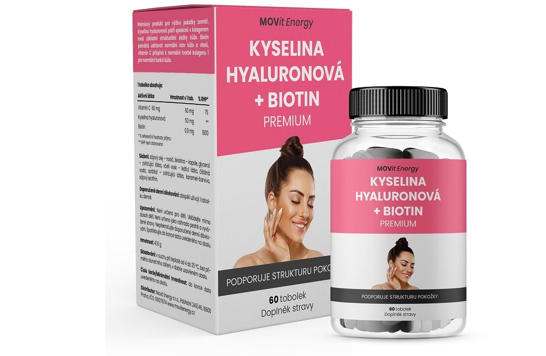 MOVit Hyaluronic Acid + Biotin PREMIUM 60 tablets