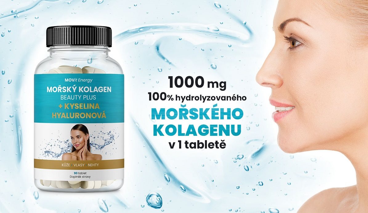 MOVit Marine Collagen Beauty Plus + Hyaluronic Acid 