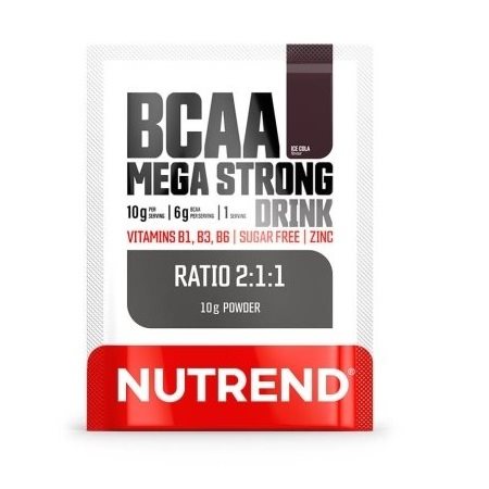 Nutrend BCAA Mega Strong Drink (2: 1: 1), 10 g, cola