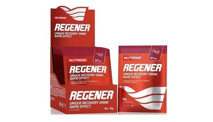 Nutrend Regener 10 × 75 g, red fresh