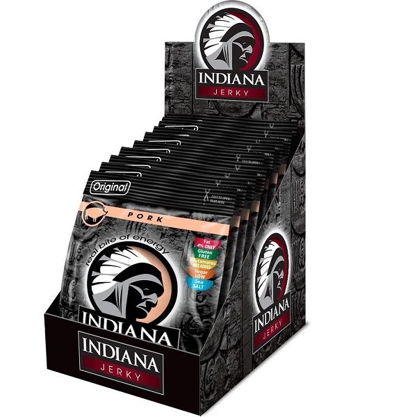  Indiana Jerky Pork Original 10x25g