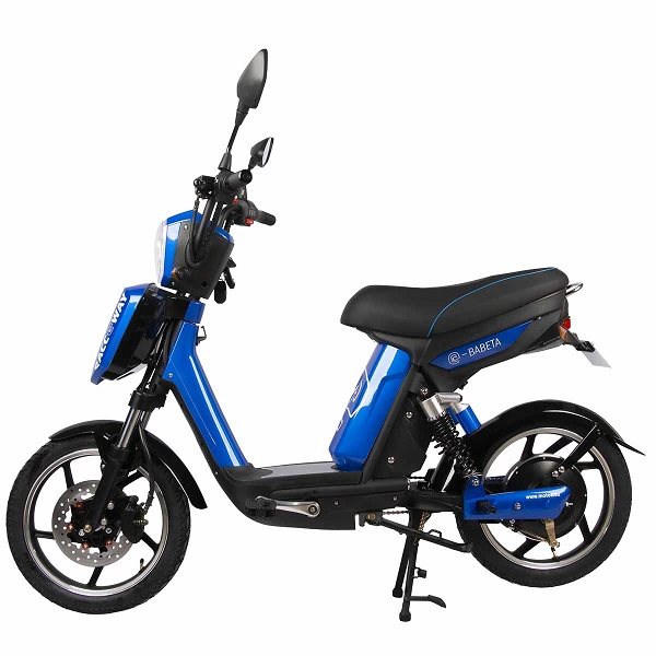 Electric scooter RACCEWAY E-BABETA, blue-shiny 