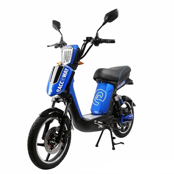 Electric scooter RACCEWAY E-BABETA, blue-shiny 