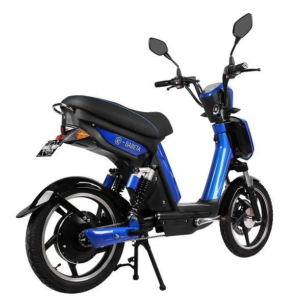 Electric scooter RACCEWAY E-BABETA, blue-shiny 