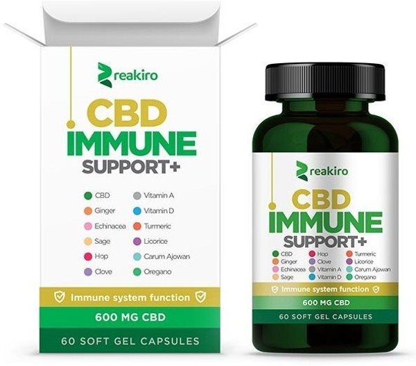 Kapsle CBD Reakiro na podporu imunity