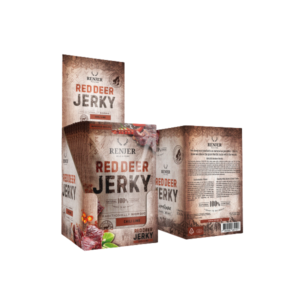 Renjer Modern Nordic Red Deer Jerky Renjer Modern Nordic Red Deer Jerky