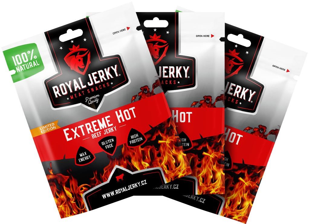Royal Jerky Beef Extreme Hot Royal Jerky Beef Extreme Hot