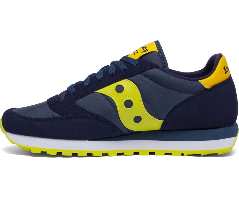 Saucony jazz original blue on sale yellow