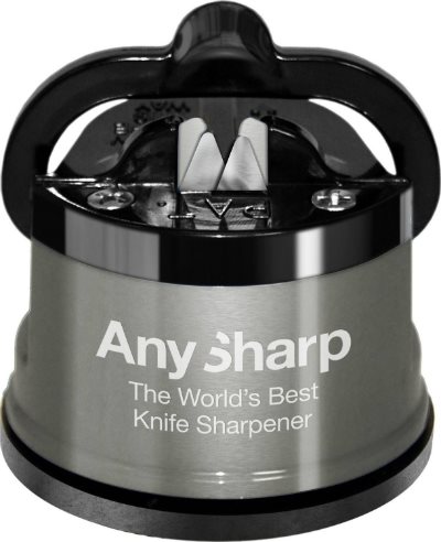 Brousek AnySharp Pro v šedé barvě Brousek AnySharp Pro v šedé barvě