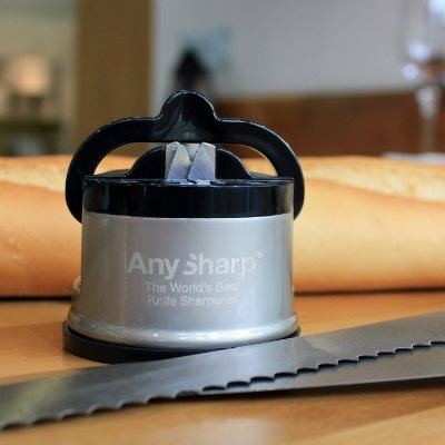 Brousek AnySharp Pro v šedé barvě Brousek AnySharp Pro v šedé barvě