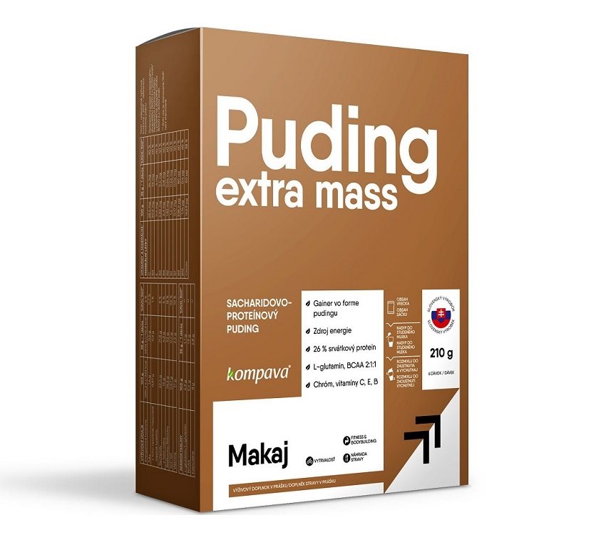 Extra Mass Pudding, 6x35 g