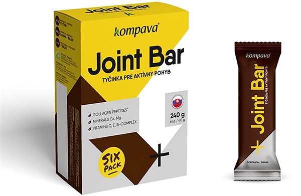 Proteinová tyčinka Compilation Joint Bar Sixpack, 6x40 g, čokoláda-banán Proteinová tyčinka Compilation Joint Bar Sixpack, 6x40 g, čokoláda-banán