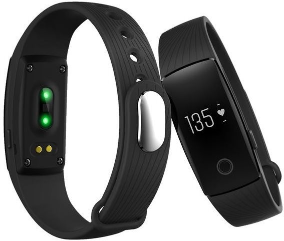 Fitness náramek UMAX U-Band 107HR Black