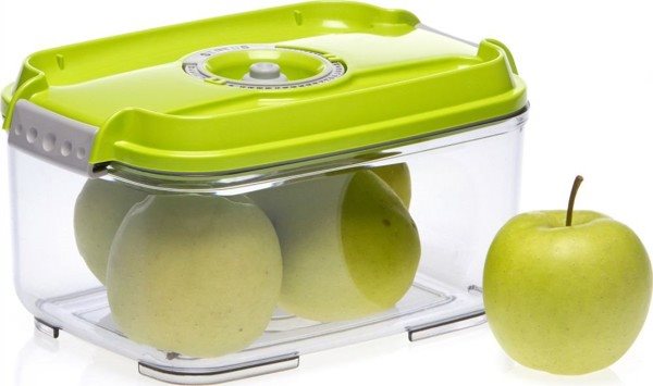 STATUS 5-teiliges Set Vakuumboxen Green