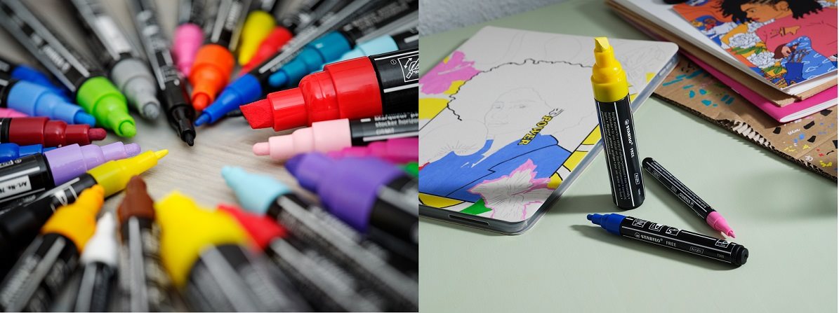 Marker STABILO FREE Acrylic T100 1