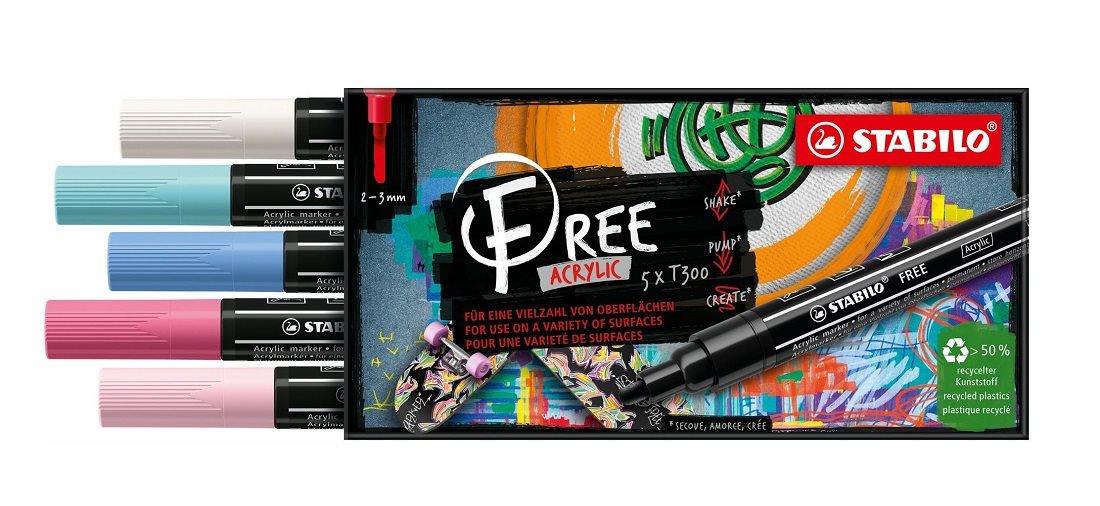 STABILO FREE Acrylic T300
