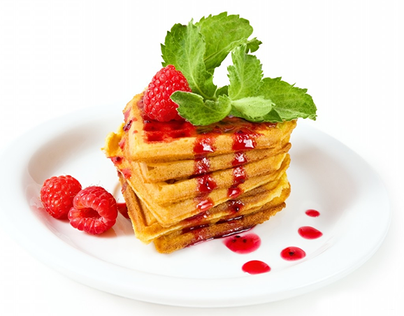 Belgické waffles
