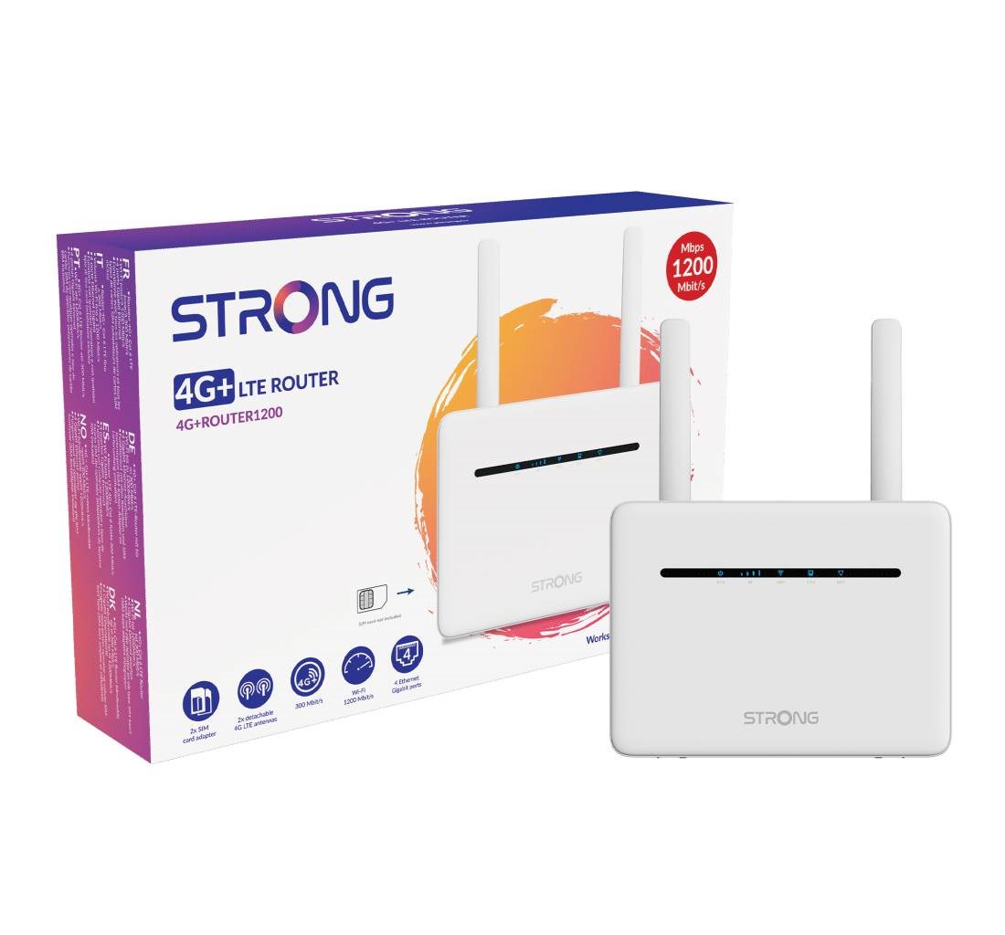 Modern LTE router Strong 4G+ 1200