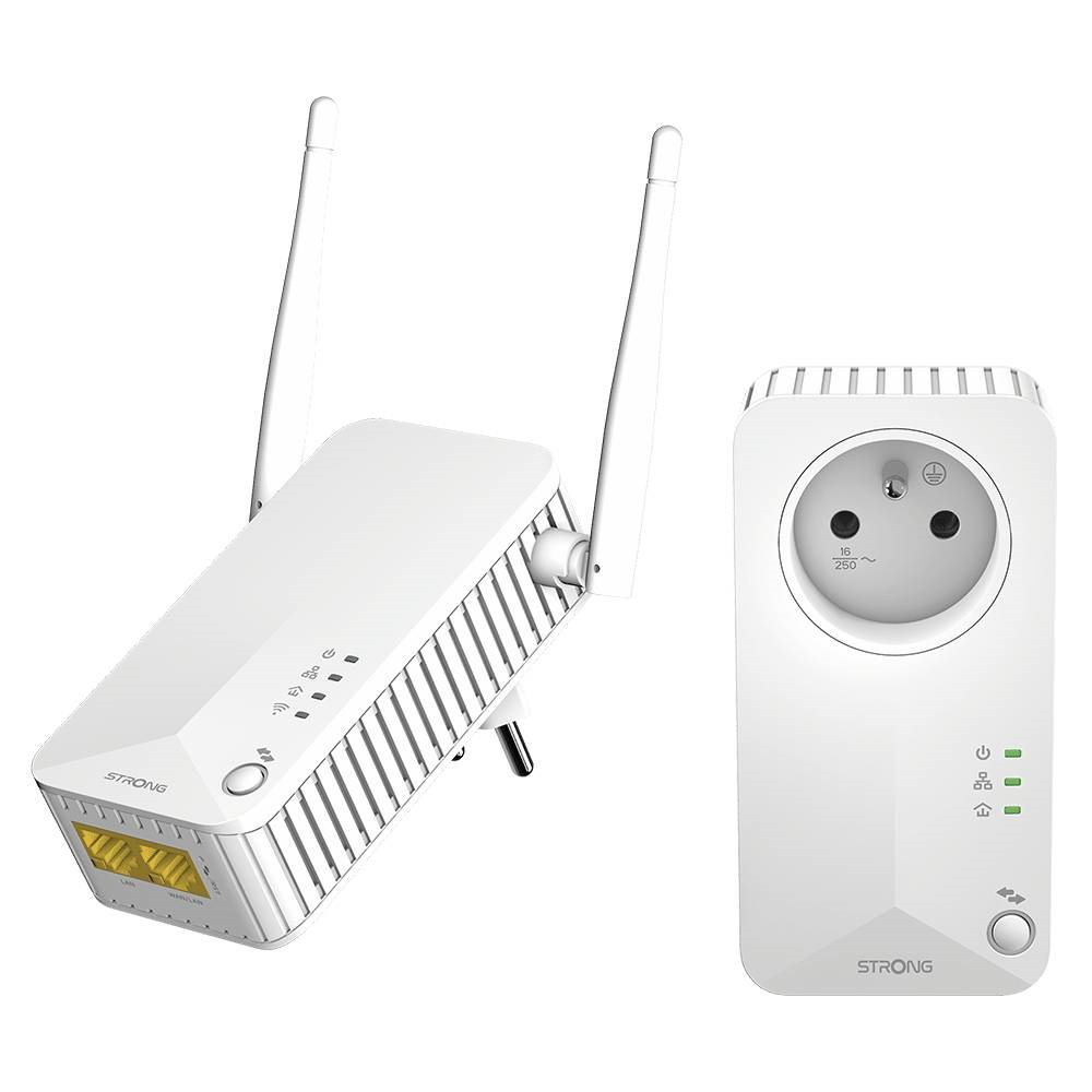 Internet anywhere in your home with the STRONG Powerline WF 600 DUO FR, 2 pack Internet anywhere in your home with the STRONG Powerline WF 600 DUO FR, 2 pack
