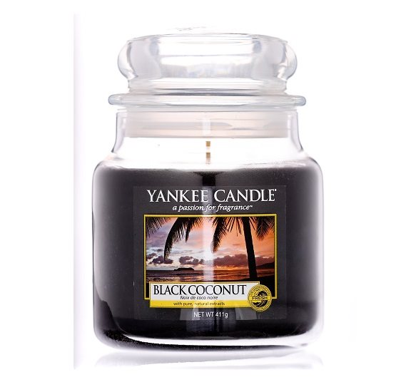 Svíčka YANKEE CANDLE Classic střední Black Coconut 411 g