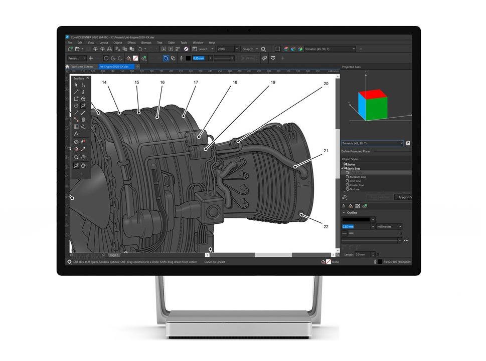 CorelDRAW Technical Suite 2020 Business