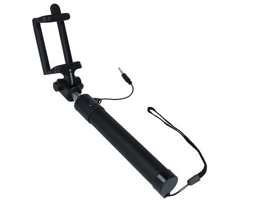 Swissten selfie tyč 3.5 jack 81cm