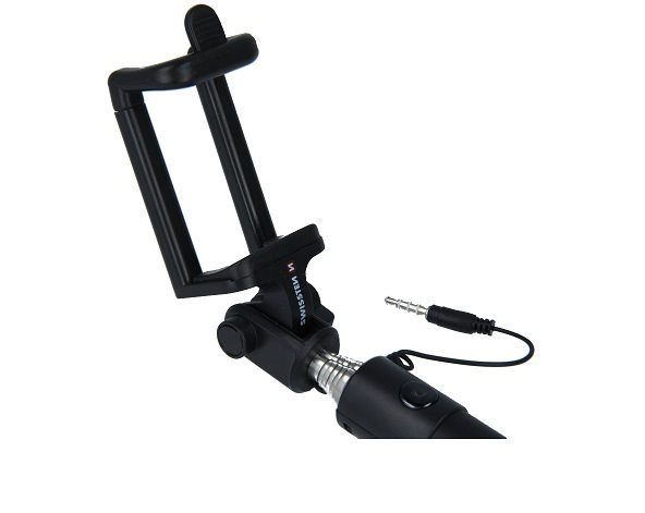 Swissten selfie tyč 3.5 jack 81cm