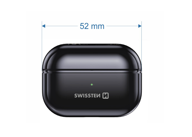 SWISSTEN miniPODS TWS wireless headphones in black
