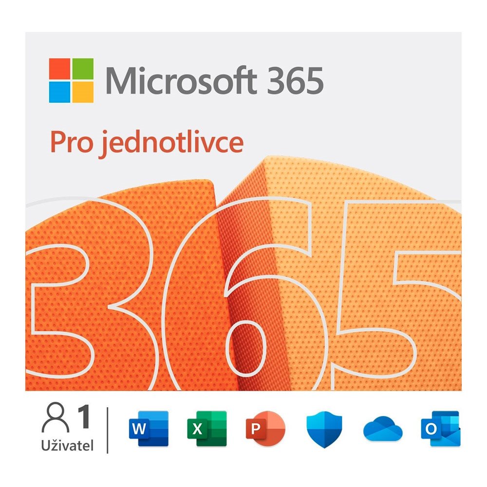 Kancelársky softvér Microsoft 365 pre jednotlivcov 